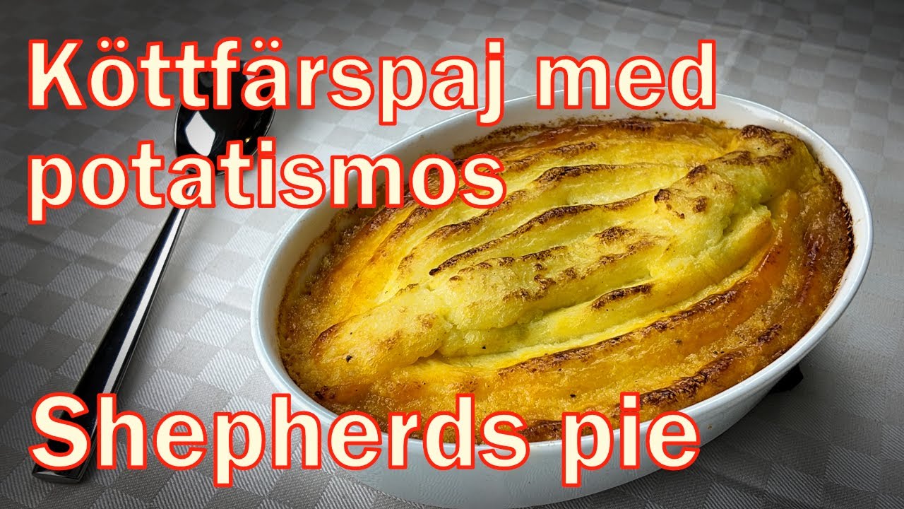 Köttfärspaj   Shepherd's pie