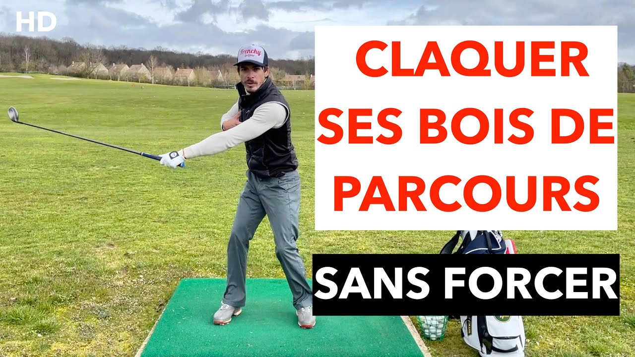 REUSSIR ses BOIS DE PARCOURS depuis le FAIRWAY (sans tee) Cours de Golf par David BOBROWSKI