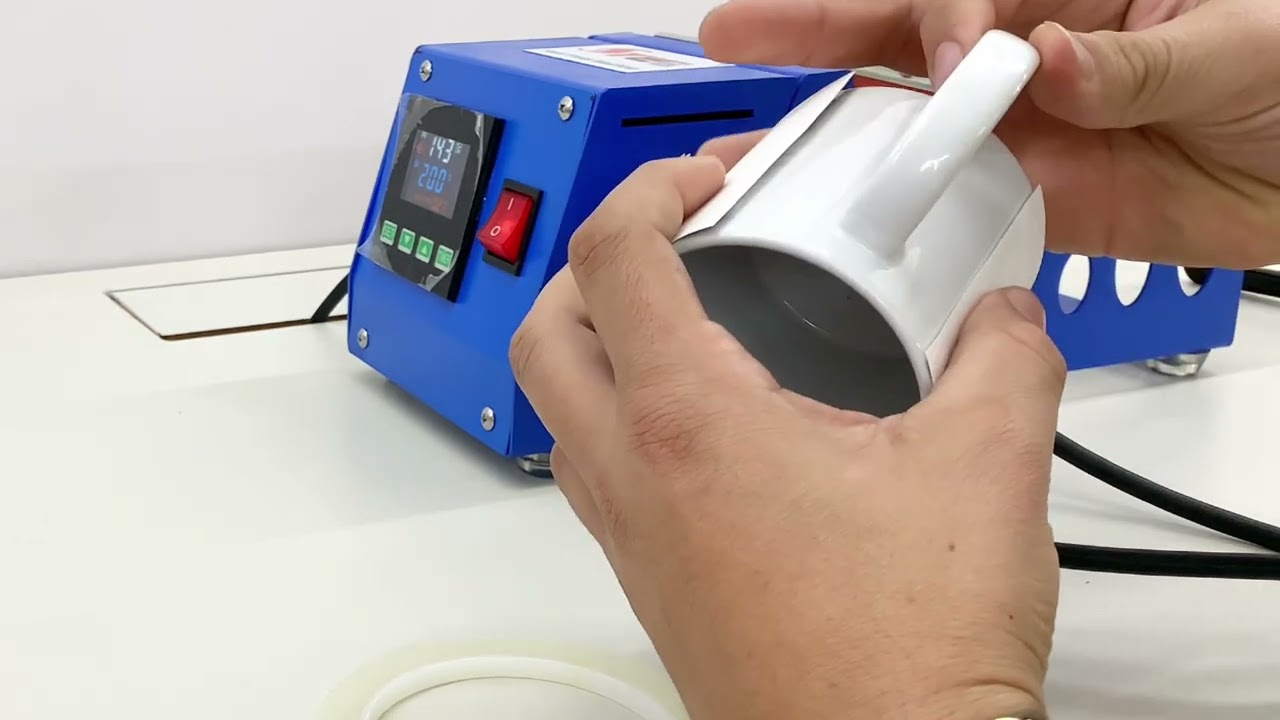 Manual em video Prensa de caneca DINAMIC STC DEKO