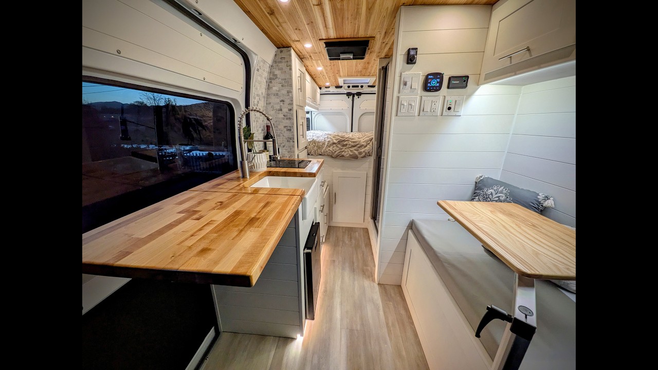 Ultimate 2025 Ram ProMaster Van Life Camper Build (Complete Tour)