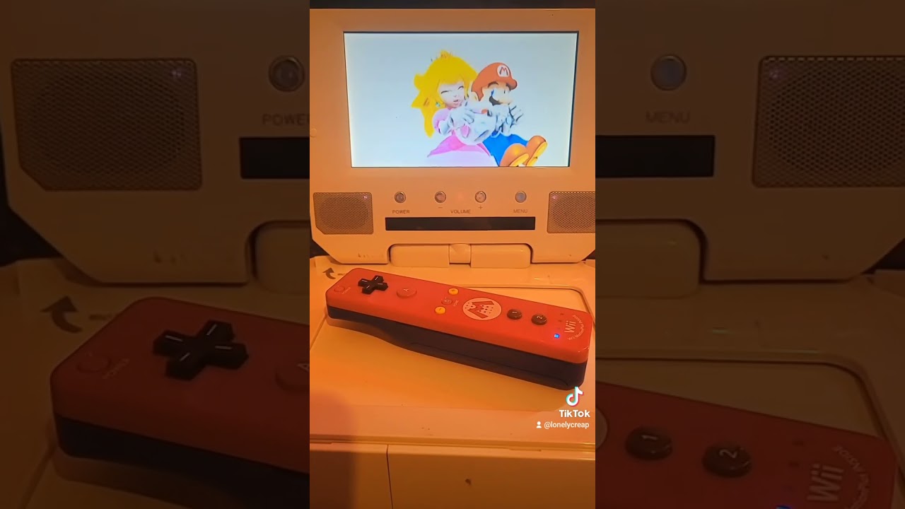 My Portable Wii Screen! #nintendo #Wii #Mario