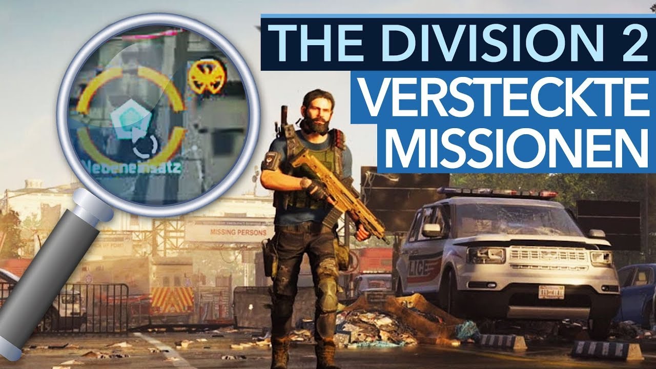 So findet ihr 5 geheime Missionen in The Division 2