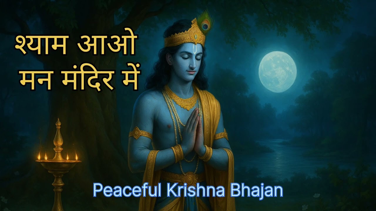 Shyam Aao Mann Mandir Mein | Peaceful Krishna Bhajan | TRP Music