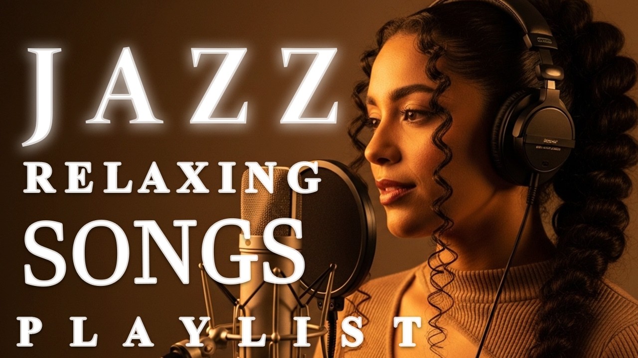 Smooth Jazz Evening Lounge | Vokal Wanita Lembut untuk Penyembuhan