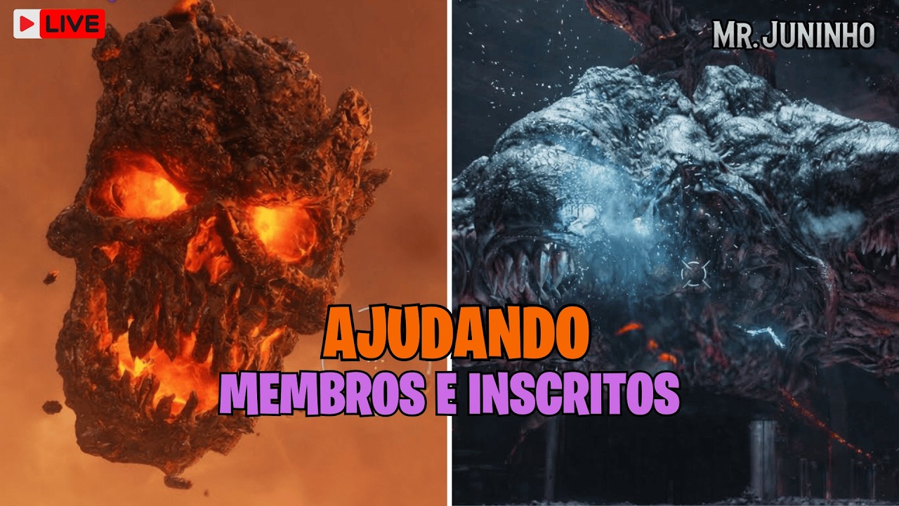 🔴 Ajudando MEMBROS e INCRITOS | Easter Egg | Cinza dos Condenados e Astra Malorum