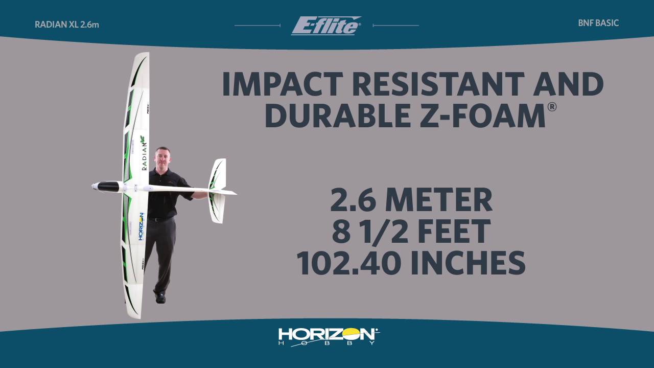 E-Flite Radian 2.6m