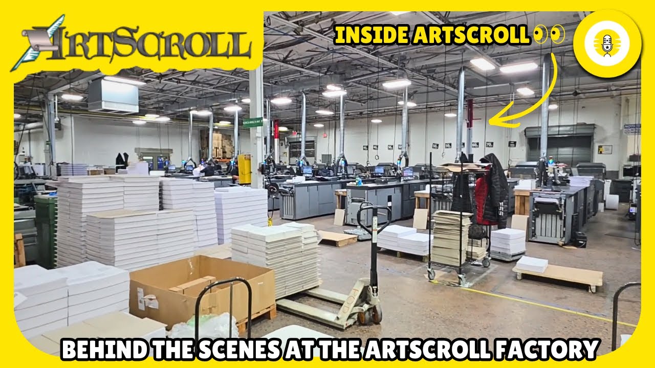 Inside ArtScroll: Behind the Scenes at the World-Famous Sefarim Factory - The Perlowitz Show