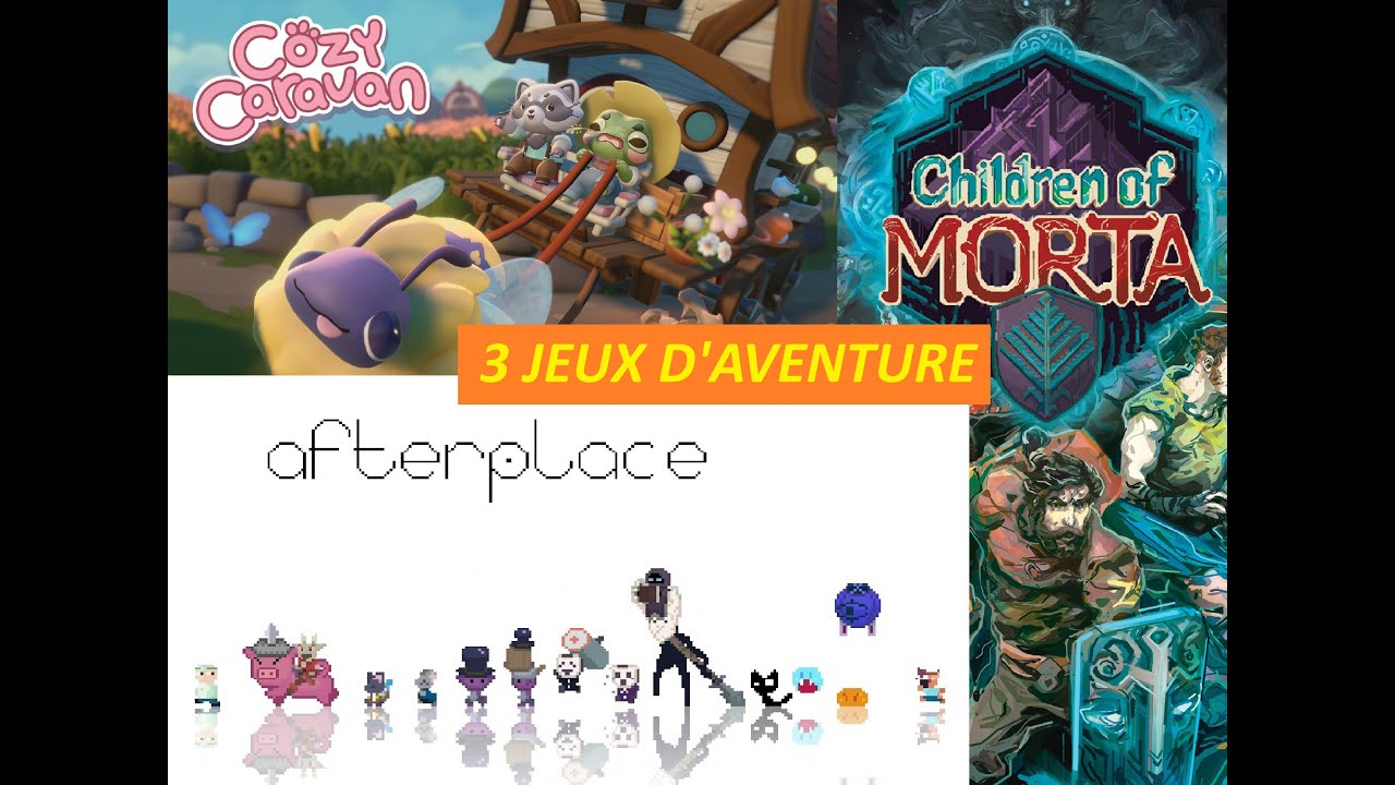 Trois jeux d'aventure (Mobile)