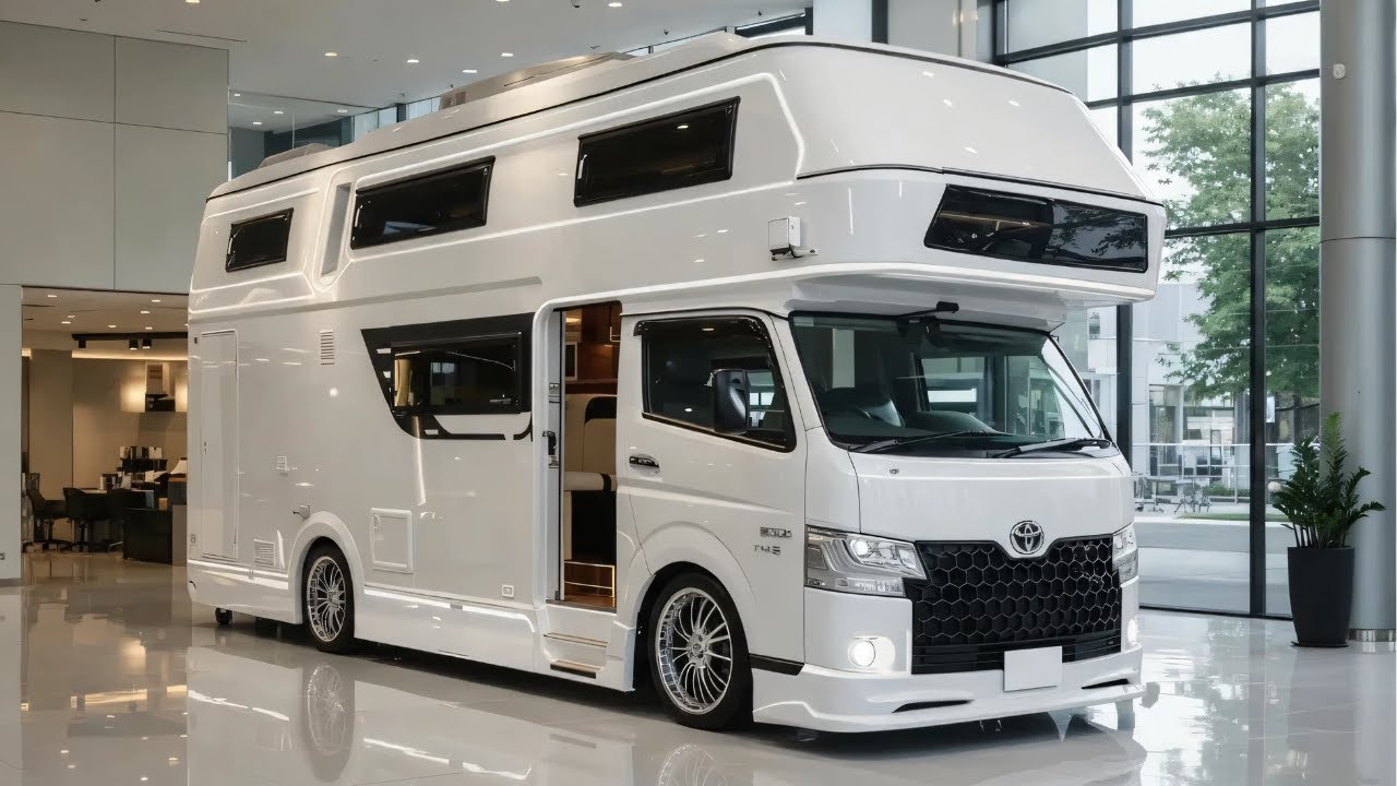 Полный обзор кемпера Toyota за 120 000 долларов &mdash; самый невероятный роскошный дом на колесах 2027...