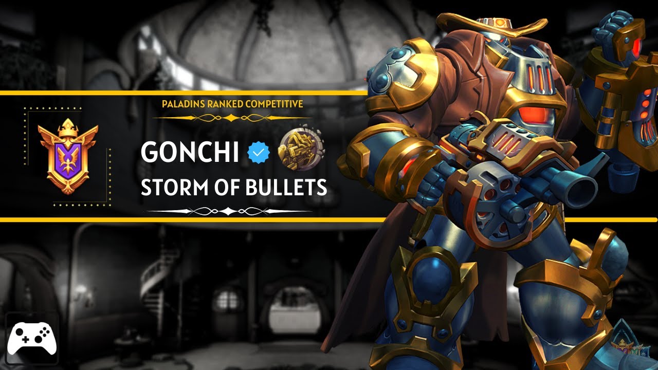 38 Kills With Khan Unbelievable Pro Player Gonchi (Grand Master) Paladins Ranked Competitive