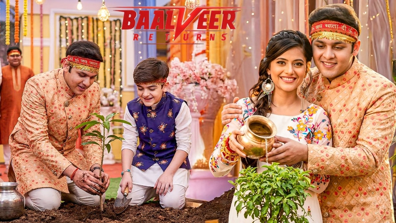 बालवीर ने अनन्या के साथ मिलकर लगाया प्यार का पेड़, फिर  माता को दिया बच्चन || Baalveer Return