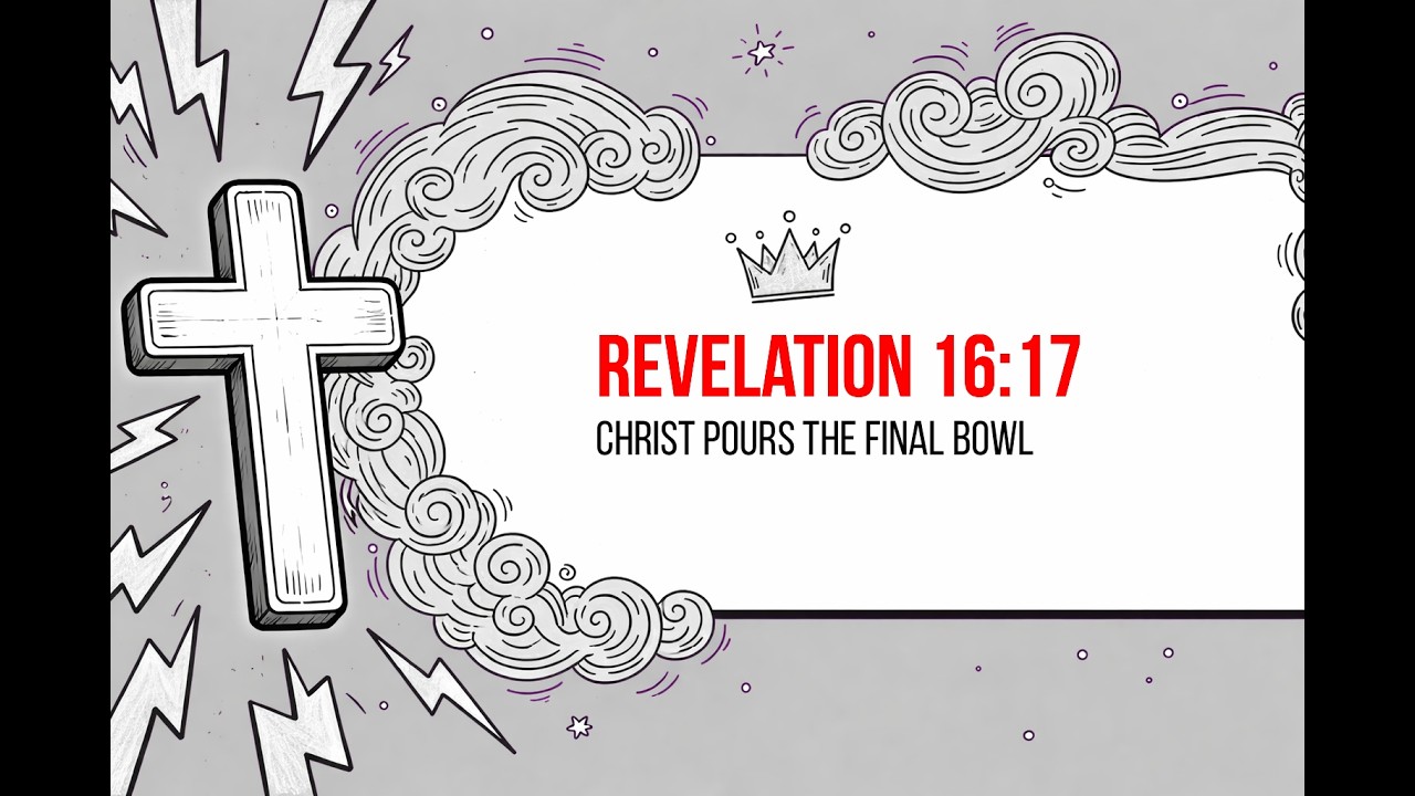 Иисус наливает последнюю чашу — Откр. 16:17 | Глава 16 #17