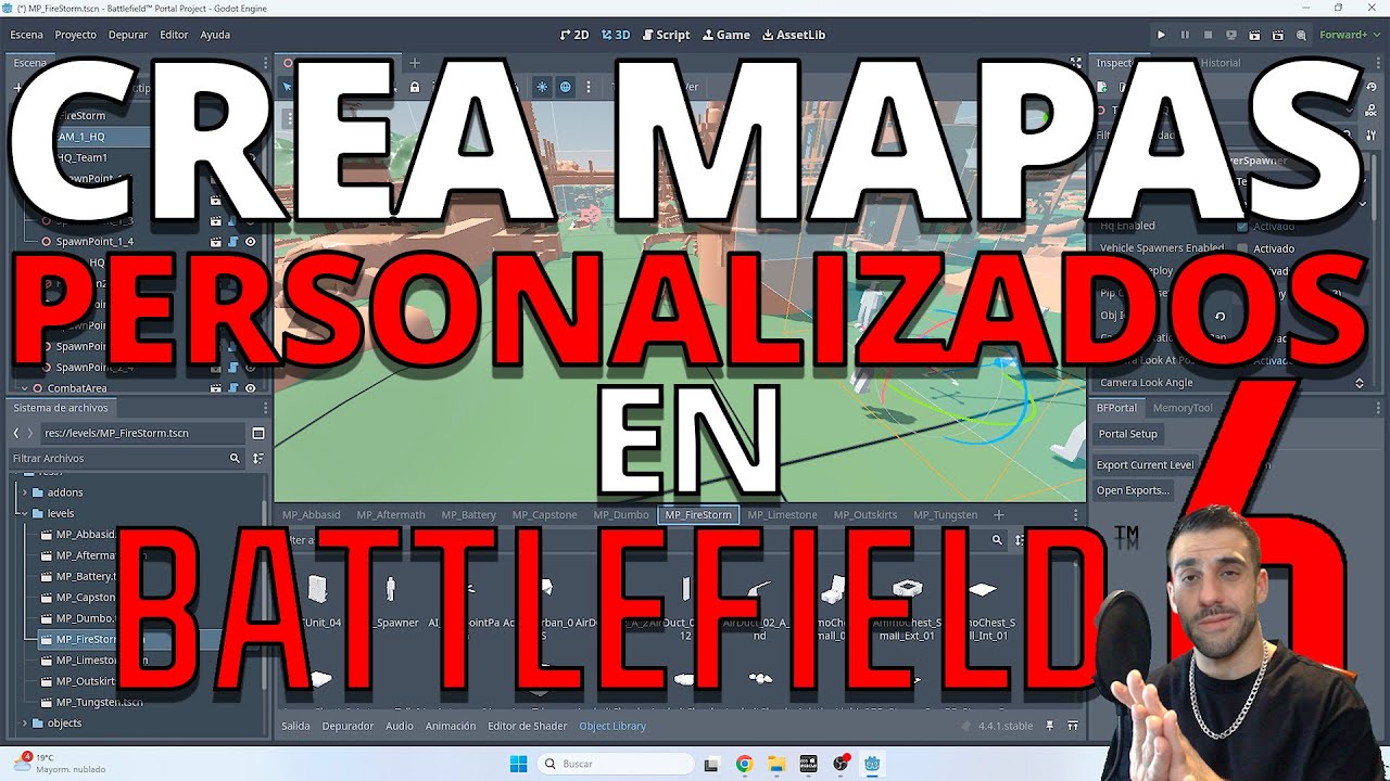 Cómo CREAR UN MAPA personalizado en BATTLEFIELD 6 Portal (Tutorial Paso a Paso)