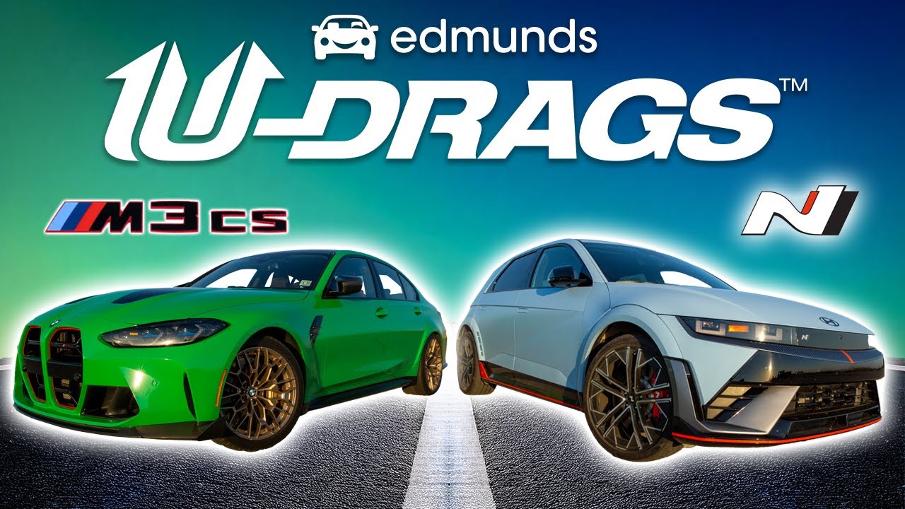 U-DRAGS RACE: BMW M3 CS vs. Hyundai Ioniq 5 N
