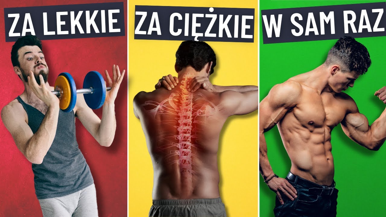 Jak ŁATWO dobrać ciężar, aby trening był maksymalnie skuteczny? (Na każdym poziomie)