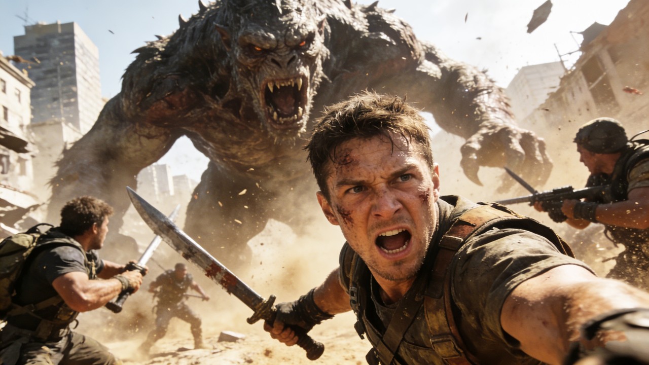 Desert Monster | Best Monster Movie | Free full movie 4K