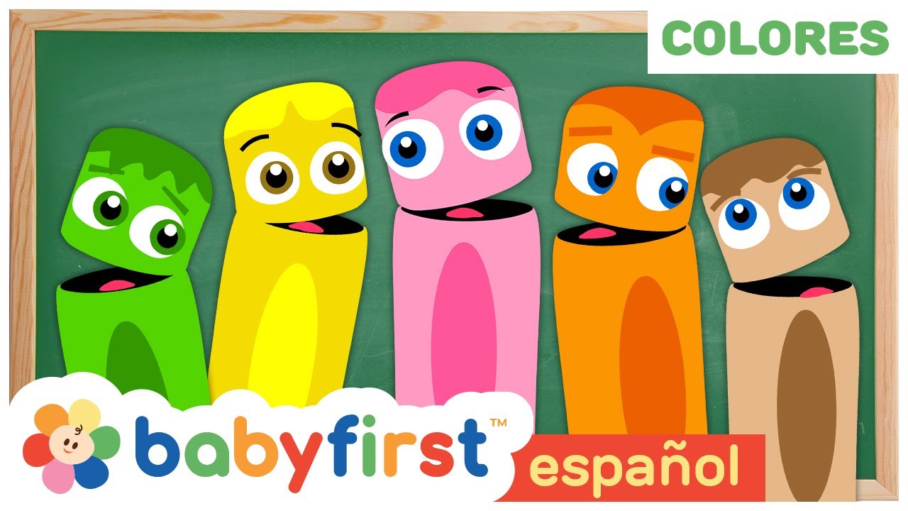 Colores en español para niños | La Pandilla de Colores | Colección de Colores | BabyFirst TV Español