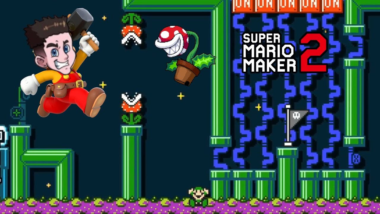 Friendship Cancelled. // Super Mario Maker 2 - Purifying Paintreyn's Pipes 2 by SavingPrivateBob