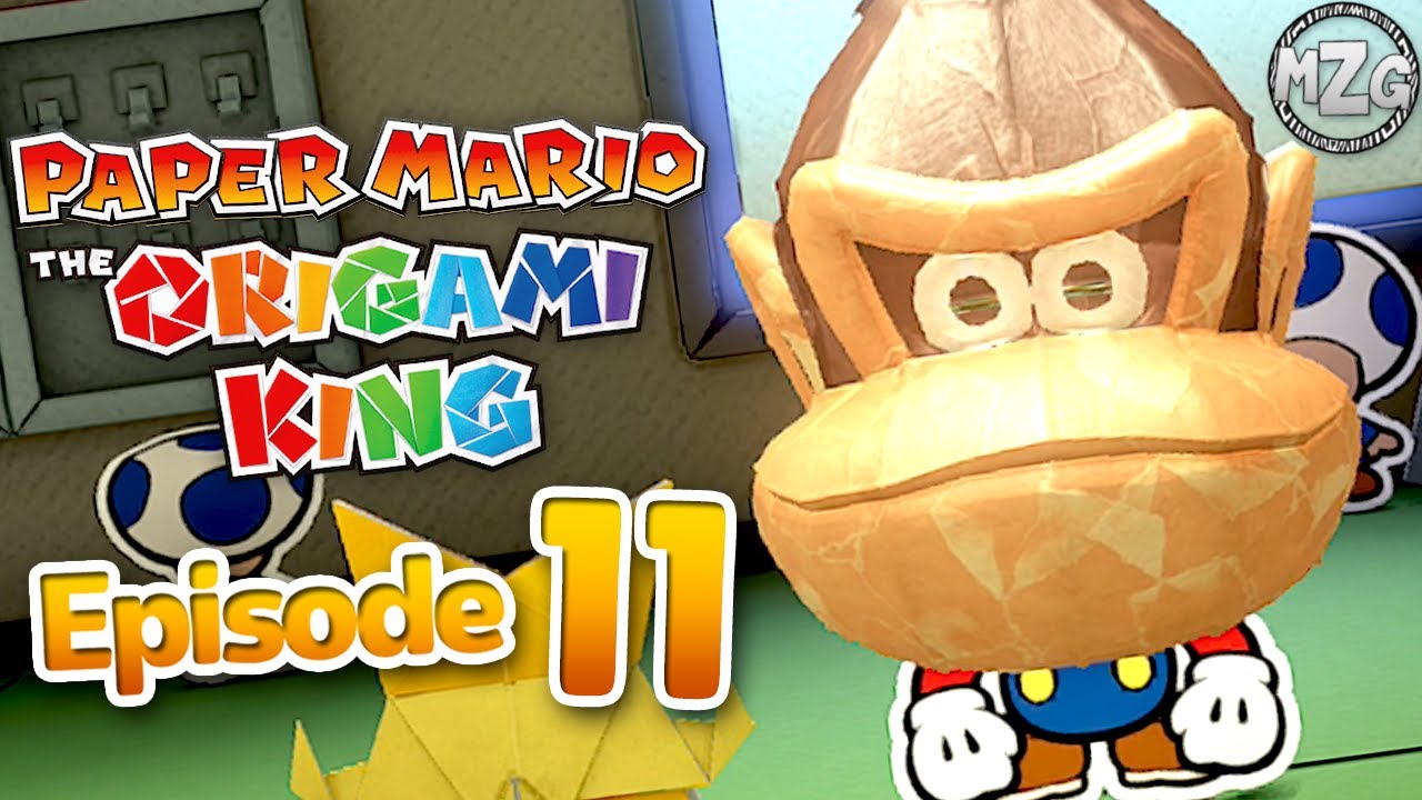 Paper Mario: The Origami King Gameplay Part 11 - Shogun Studios!