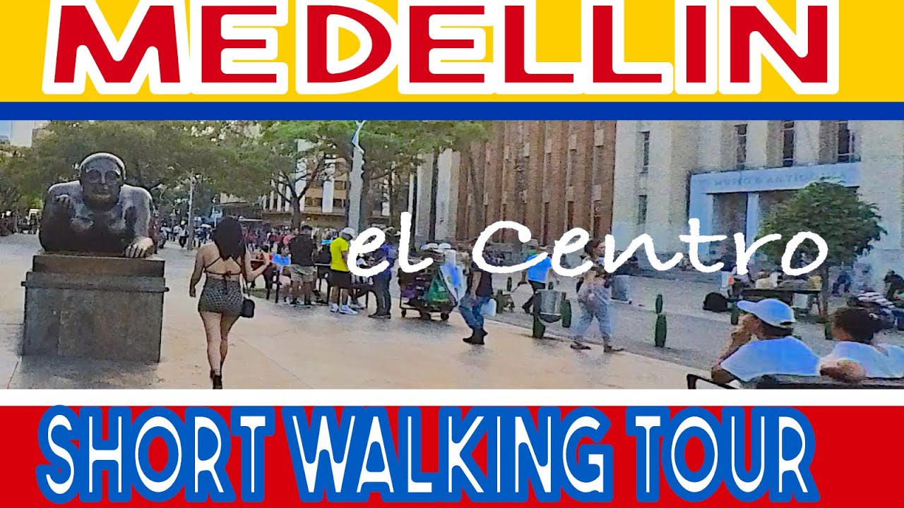 El centro Medellín 🇨🇴 Short Walking Tour