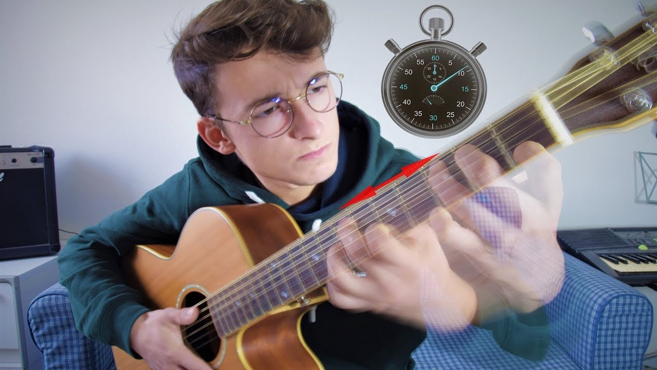 Comment changer d'accord RAPIDEMENT à la GUITARE