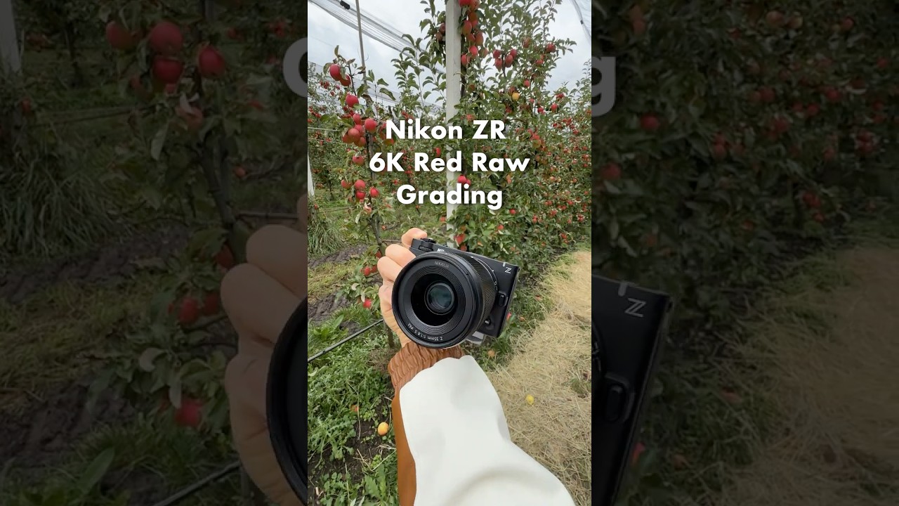 Nikon ZR Red RAW &mdash; Cinematic Color Grading Test