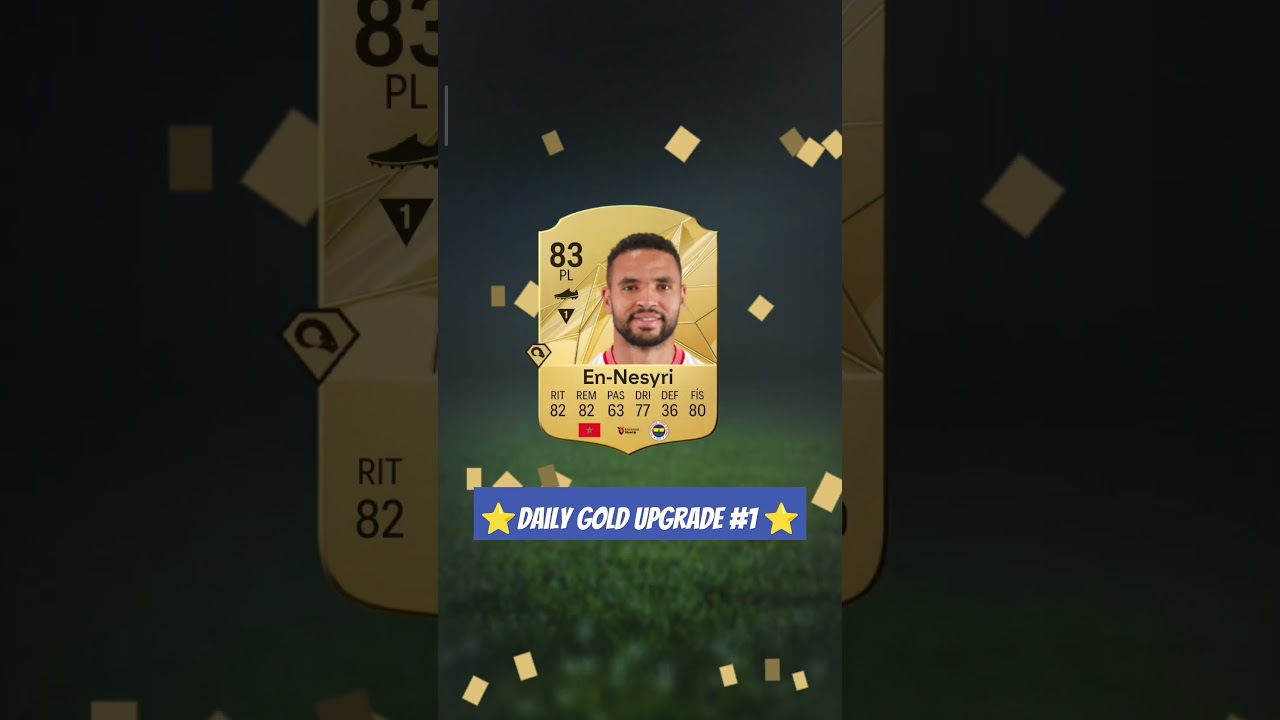 ⭐ DAILY GOLD UPGRADE (1)⭐ #goldupgrade #sbc #youtubeshorts #shortvideo #fc25  #eafc25 #shorts
