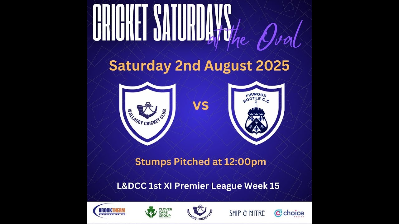 Wallasey CC - 1st XI vs Bootle CC - 1st XI