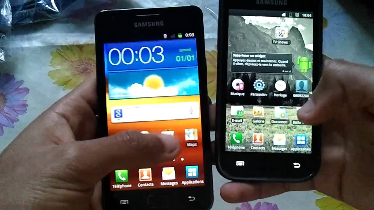 Déballage et premières impressions / Unboxing and hands on Samsung Galaxy S II by touness69