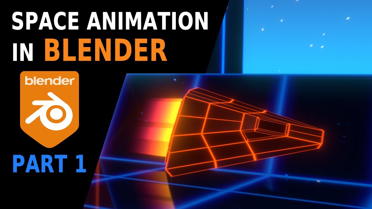 Space Animation in Blender! Beginner Tutorial (part 1)