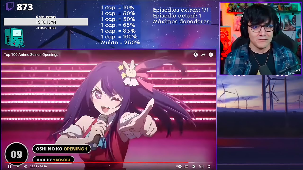 JUGANDORCRITICON reacciona a TOP 100 OP SEINEN (SE ENOJA, SE RIE, SE EXCITA 🥵)