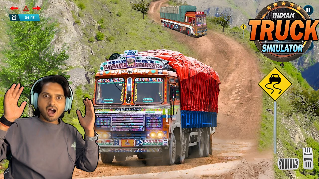 🚛 “Desi Truck Driver Ban Gaya! | Indian Truck Simulator Funny Gameplay 😂”