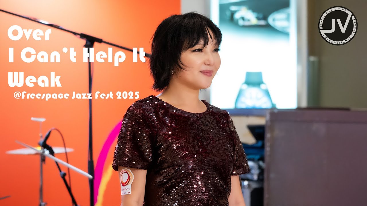Jill Vidal 衛詩 - Over & I Can’t Help It & Weak (FanCam 4K) @ Freespace Jazz Fest 2025 20251107