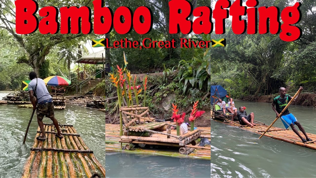 Bamboo Rafting on the Great River Jamaica 🇯🇲