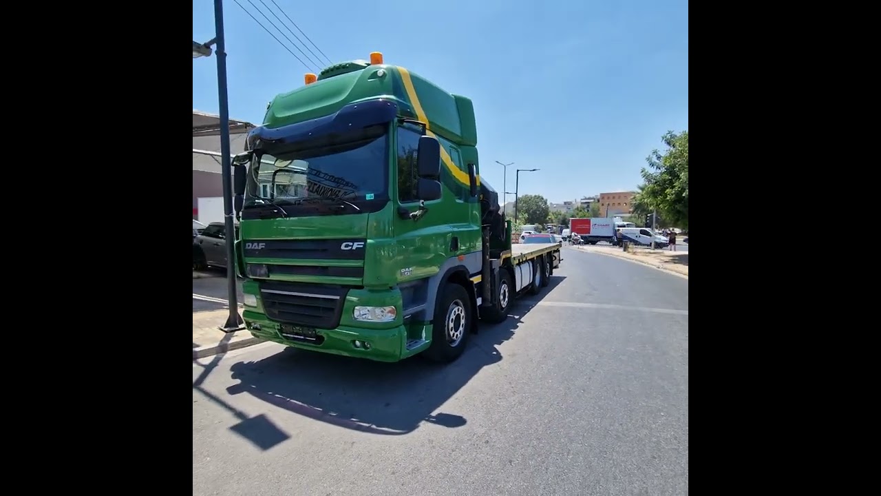 DAF CF 85.410 8X2 PALFINGER PK 42502 2010
