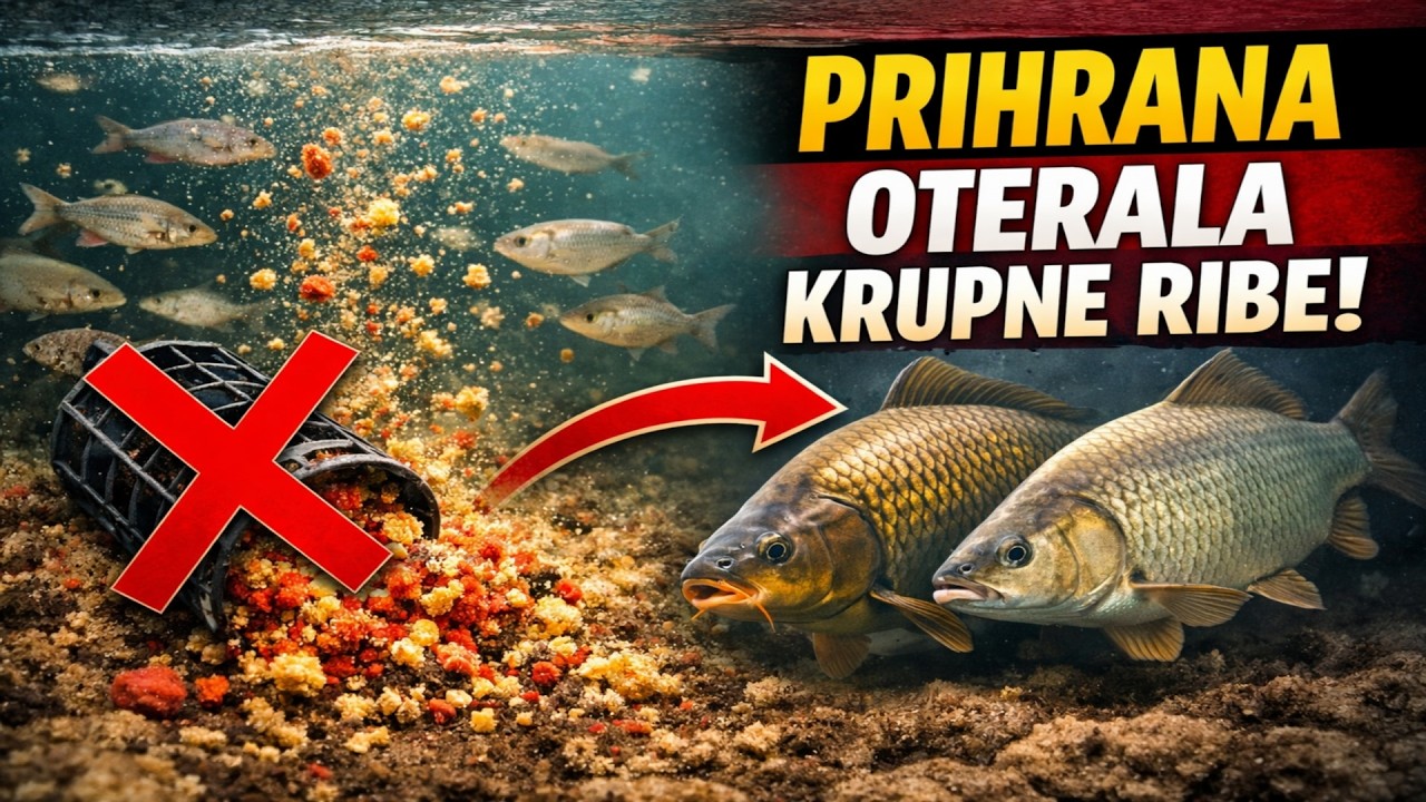 Dosta je bilo hranjenja sitne ribe! Evo zašto tvoja prihrana zapravo rasteruje krupnu ribu.