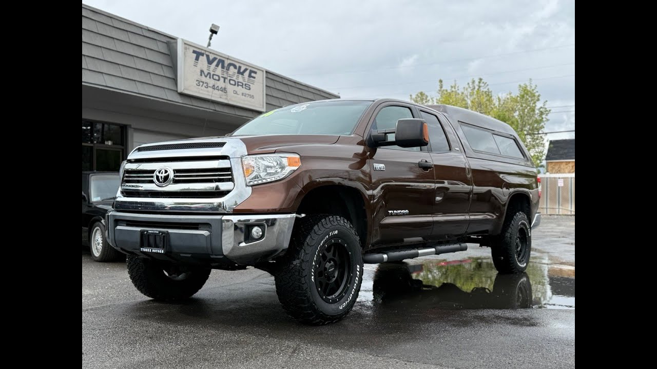 2016 Toyota Tundra Sunset Bronze Mica Long Bed Walk Around Tyacke Motors
