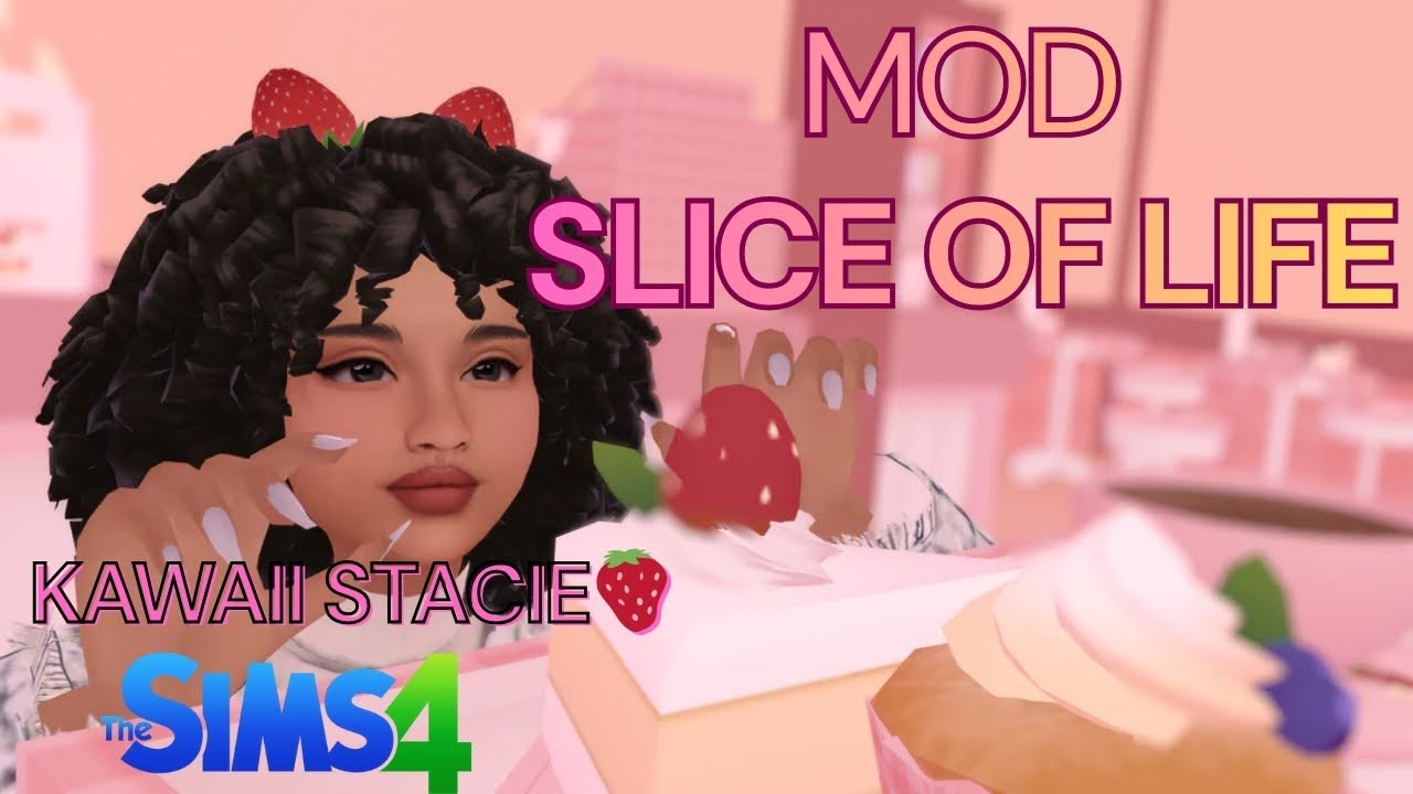 MOD Slice Of Life + Tradução | The Sims 4