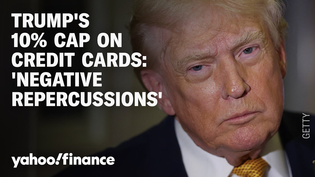 Why Trump's wish to cap credit card interest rates to 10% won't work