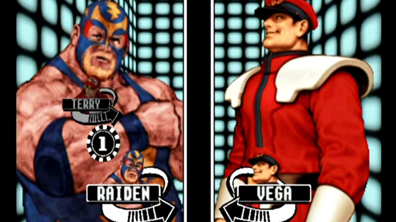 Capcom VS SNK Pro (Dreamcast) Arcade Mode as Raiden/Terry