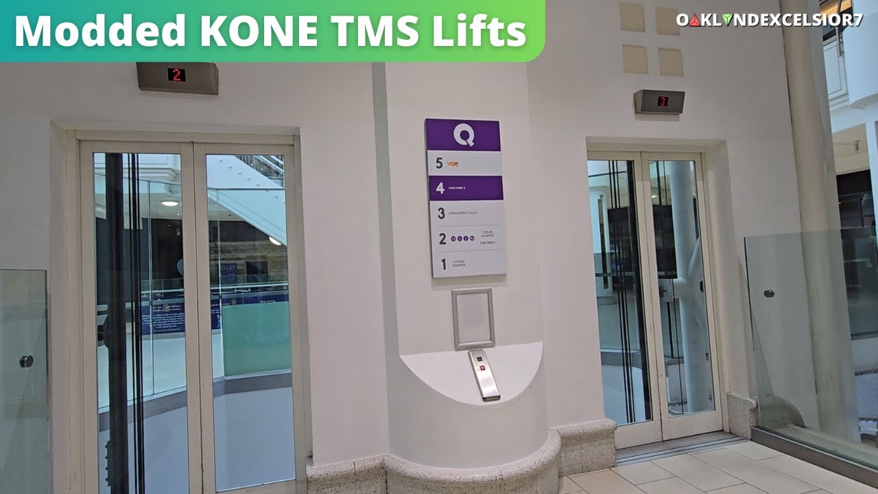KONE TMS Mod ThyssenKrupp Lifts at Castle Quarter in Norwich