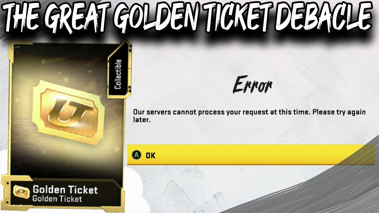 THE GREAT GOLDEN TICKET DEBACLE [MADDEN 20 ULTIMATE TEAM]