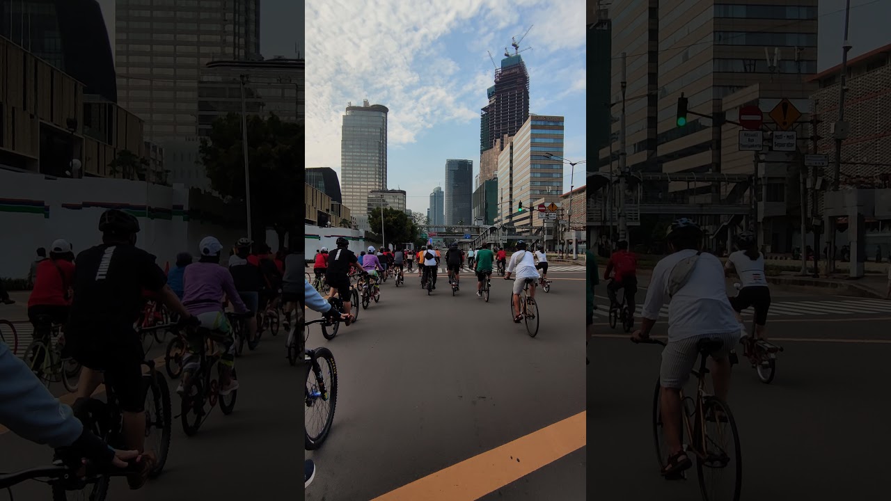 CFD car free day jakarta