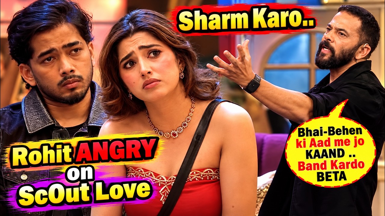 Bigg Boss 20 Big Updates! Live Feed Rohit Shetty ANGRY on ScOut & Love! Bhai Behen Ki AAD me #BB20