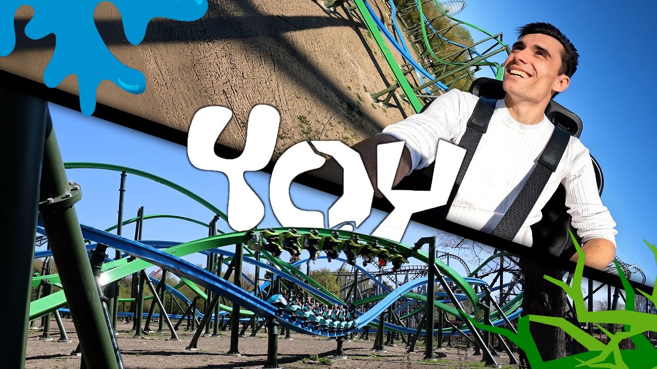 Je teste YOY : le nouveau coaster de Walibi Holland ! 🤩