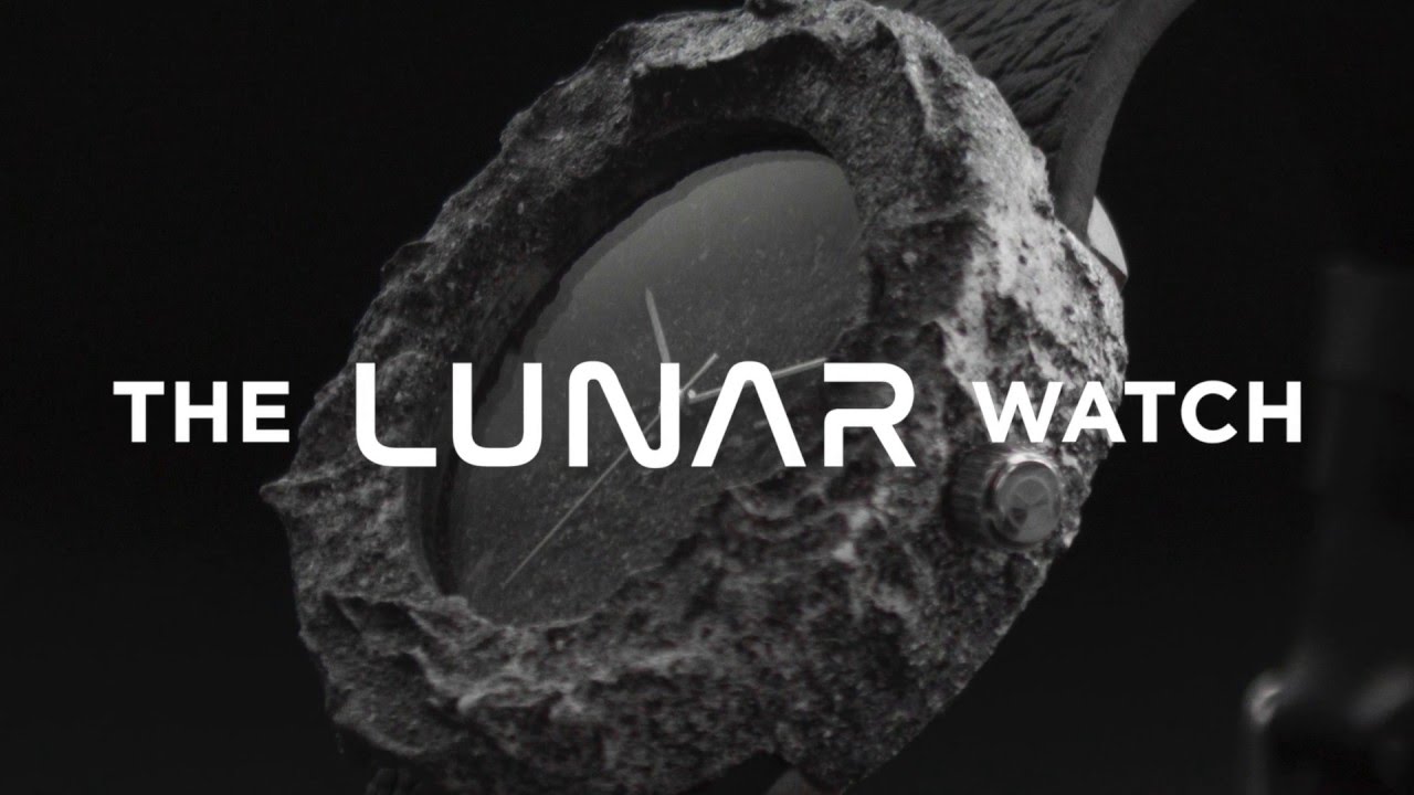 The Lunar Watch - A Timepiece Made from Moon Rock