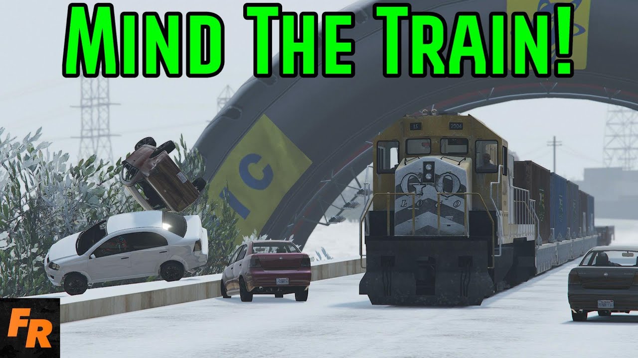 Mind The Train! - Gta 5 Racing