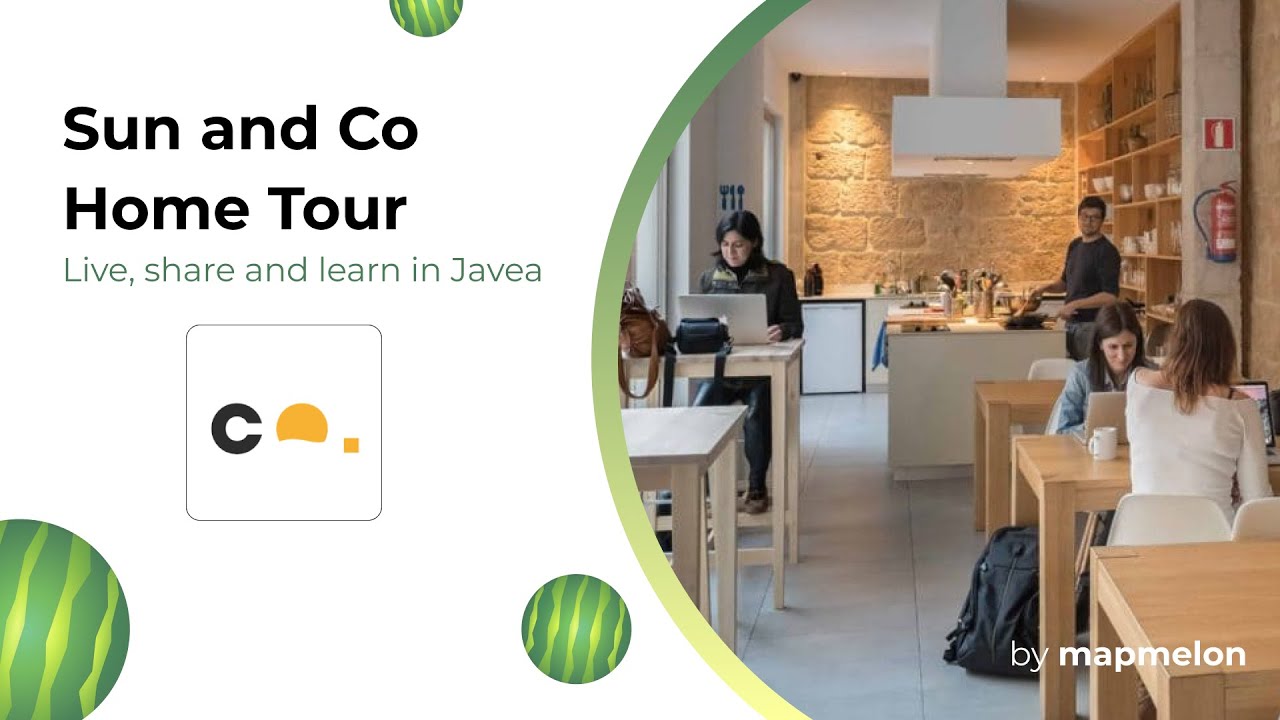 A Tour of Sun and Co in Javea, Spain: A Coliving Space for Learning and Collaboration.