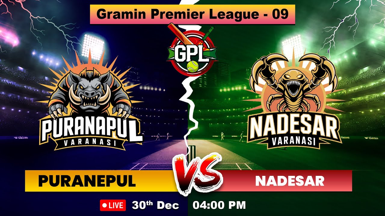 Puranapul vs Nadeshar | Jagatpur Live Match | GPL 09 | GPL in Varanasi Match | Army Cricket Live