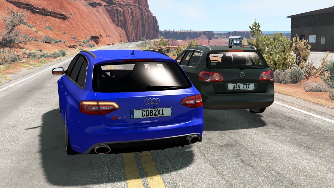 Loss of Control Car Crashes 30 - BeamNG Drive